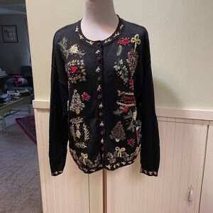 Medium vintage fun ugly Christmas sweater​